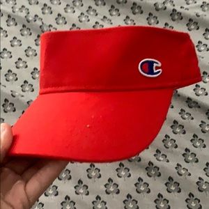 Red champion Visor